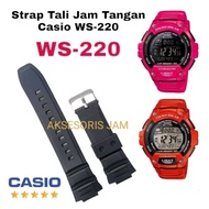 Strap Casio WS220 W-S220 WS 220 W S220 Rubber WatchTALI Casio WatchTALI fits and can be used directl