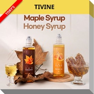 [TIVINE] Allulose Maple Syrup Zero Sugar Low Calorie Honey Syrup (520g,400g) Keto KFood