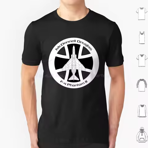 Mcdonnell Douglas F-4 Phantom Ii ( De ) T Shirt Cotton Men Women DIY Print F 4 Phantom Jet Fighter J