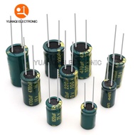 High Frequency Electrolytic Capacitor 6.3V 10V 16V 25V 35V 50V 400V 450V 22UF 100UF 220UF 330UF 470U