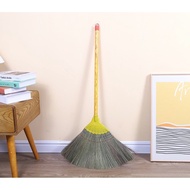【Paddy】Penyapu Jerami Tebal Straw Grass Broom Lantai Durable Strong Floor Cleaning Sweeper Eco Clear