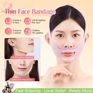 🇸🇬 V-Line Face Shaper Face Slimming Bandage Facial Massage Strap Chin Cheek Lift Up Belt Lifting Mas