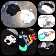 CELINE 💖果凍彩色字母T恤