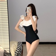 Swimming Suit Woman Sexy 2 Piece 2024 Skirt A-line Padding Sveless Beachwear Dress Bikini Plain Cute