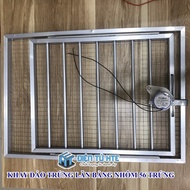 Egg turning tray - aluminum rolling island - 56 eggs [HTE Quy Nhon CN2]
