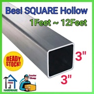 3”x3"(75mm) Besi Hollow Petak (1kaki - 7kaki) Thickness 1.2mm (BP1)