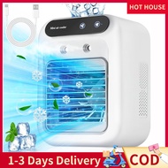 Mini Air Cooler Portable Aircon Desk Spray Cooling Fan Portable Air Conditioner Fan for Room/Office