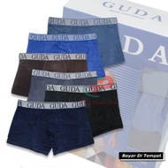 CELANA DALAM PRIA BOXER GUDA ISI 3 PCS TERMURAH WARNA RANDOM