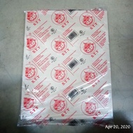 [LS] 100pcs Kertas Bungkus Nasi Mee Bihun Roti Canai John Cap Wau