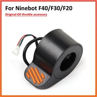 【Stylish】 Throttle For Ninebot F40 F30 F20 Kickscooter Skateboard Finger Accelerator Orange Parts