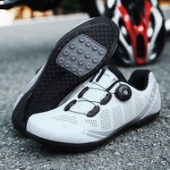 Cycling Shoes Cycling Shoes Rubber Lockless Cycling Shoes Rotating Button Cycling Shoes Low-Top Cycl