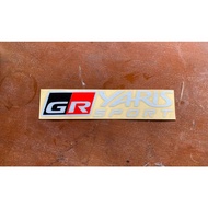 GR Yaris Sport Car Sticker