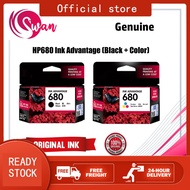 Ready Stock HP 680 Original &amp; GENUINE Black Ink/Tri-Color Cartridge/Single/Twin/Combo Pack