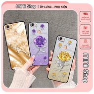 Oppo F5 / F5 Youth / F7 / F7 Youth case printed with beautiful flowers and cute horses embossed