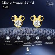 Toddler Earrings - Minnie Gold (Sk - Minnie)