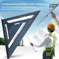 SIKU 7 Inch Aluminum Triangle Ruler - A10D01