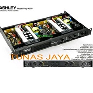 POWER AMPLI ASHLEY PLAY4500 POWER 4 CHANNEL ASHLEY PLAY 4500 ORIGINAL