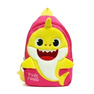 [K] Pinkfong Baby Shark Sling Bag Pink School Shoulder Messenger Croossbody Kids  SlingBag