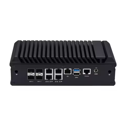 SFP+ 10GB/SFP 1GB /2.5G / I225 2.5GB LAN C3558R C3758 C3758R Pfsense Firewall Router Mini PC Q203XXG