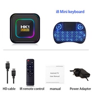 HK1 RBOX K8 Android 13 TV box 64GB 32GB 16GB 2.4G 5G WIFI 6 BT 5.0 8K Video Media Player Android Sma