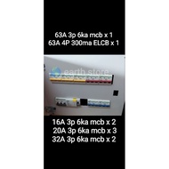 DB BOX METAL CLAD 3 PHASE 63A WITH BUILT-IN EPS MCB