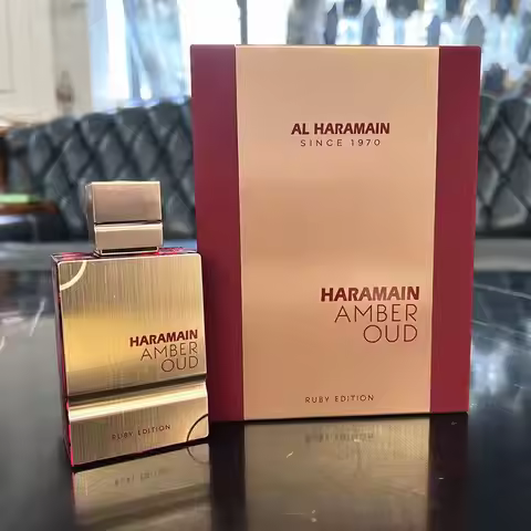 Al Haramain Amber Oud Eau De Parfum Luxury Arabian Oud Perfume Long-lasting Amber Middle Eastern Uni