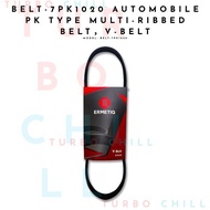 BELT-7PK1020 Automobile PK type multi-ribbed belt,v-belt