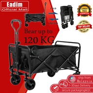 Outdoor Utility Wagon trolley Carts Folding Beach Garden Camping Shopping Cart storage trunks Garden