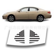 Suitable for Lexus ES 4 DR SEDAN 2002-2006 Leopard Print Car Window Sticker Car Sticker