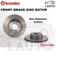 GENUINE BREMBO FRONT BRAKE DISC ROTOR BMW X1 E84 SDRIVE 18i 20i XDRIVE 20d E90 325i 320d E92 323i E9