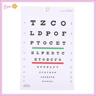UVIGM> Premium Snellen Eye Chart Wall Chart Plastic Waterproof Snellen Charts For Eye Test Exams new