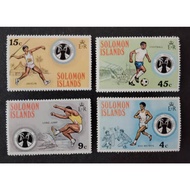 Solomon Islands , 1975 The 5th South Pacific Games,  MINT, COMPLETE SET