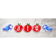 Flag banner bunting flag whiteSnow