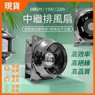 現貨【勝杰風機】台灣製 8轉6吋風機 模型噴漆專用 導風管中繼站專用 強力抽風機 抽風扇 排風扇