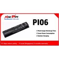 PI06 Notebook Battery for HP Pavilion Envy TouchSmart 14 15 17, Fit for 710416-001 710417-001 HSTNN-