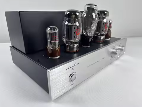 OldChen KT88-K1 Electron Tube Amplifier,Class A HIFI LaoChen Audio Amp Handmade Scaffolding KT88 pow