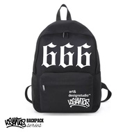 Men's Backpack losantos 666 New Free Sticker