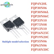 1-5PCS FQP4N20L FQP30N06 FQP30N06L FQP20N06C FQP33N10 FQP75N08 FQP13N10 FQP16N25C FQP19N20C FQP55N06