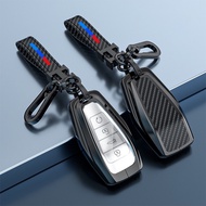MOOGU Proton X50 X90 S70 Keyless Remote Car Key Metal 360 Protection Key Cover &amp; Keychain