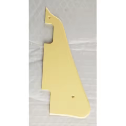Custom Guitar Parts For Gibson P90 LES PAUL Guitar Pickguard Scratch Plate, 1Ply cream