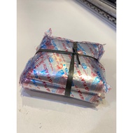 1 ounce clear plastic, one pack contains 5 packs, size 6.5 x 13 ABC cap, food storage container