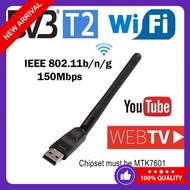 [150mbps] DVB T2 Wifi Adapter Wifi Dongle Wifi Receiver for TV Box PC Laptop/接收器 LMO