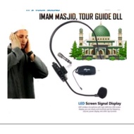 Uhf Toa Mic Jepit Wireless Microphone Mikrofon Imam Musholla Masjid
