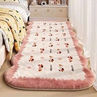Bed foot felt carpet - Convenient room decor carpet