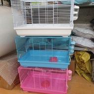 Hamster cage 47cm, Cage 47cm without accessories (comes with 80ml water bottle set + plastic bowl, l