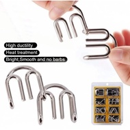 IQ Metal Puzzle SNO-768-ABM0298 IQ Metal Puzzle/Metal Puzzle 8 in 1