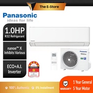 Panasonic X-Premium Inverter XU Series (ZKH-1) Air Conditioner [1.0HP/1.5HP] | CS-XU10ZKH-1 CS-XU13ZKH-1 (Nano WIFI Smart Air Con Aircon AirCond Air Cond Murah 冷气机 CS-XU10ZKH CS-XU13ZKH)