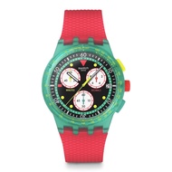 นาฬิกา Swatch  Chronograph SWATCH NEON EMERALD CHRONO SUSG409