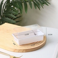 10 Pcs Mika Dessert Premium Mika Tray Sandwich Box Kotak Mika Roti Cake Dessert Box | Mika Kue Premi