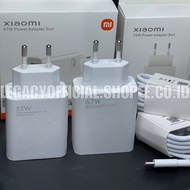 Souyoun - Charger Xiaomi 18W/ 33W/ 55W/ 65W/ 67W/ 120W Original 100% Fast Charging Type C